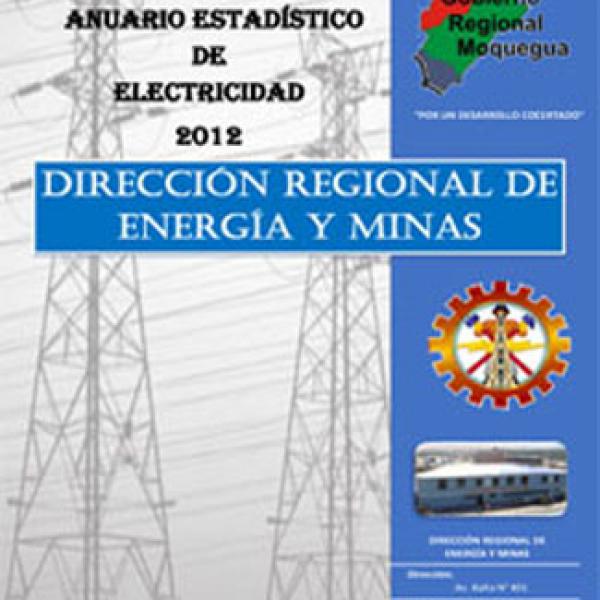 Anuario Electricidad 2012