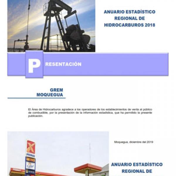 Anuario Hidrocarburos 2018