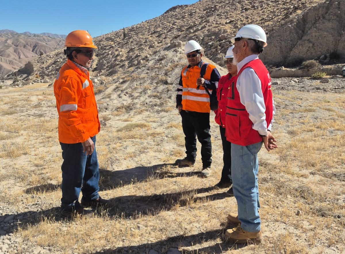 Gobierno Regional de Moquegua realiza acciones de verificacion ambiental a proyectos de mineria artesanal y pequeña mineria