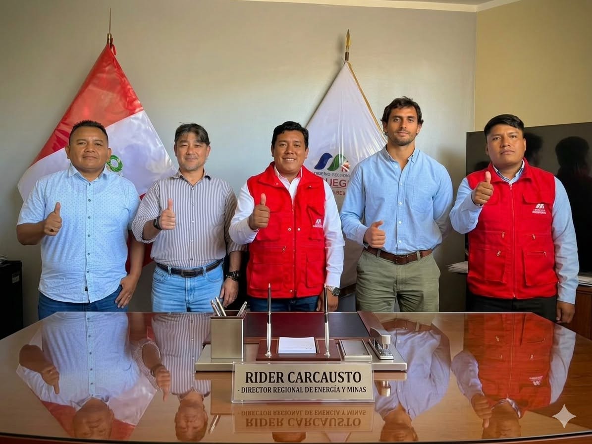 Gobierno Regional de Moquegua Impulsa Gestiones para llevar energia electrica a futuras zonas de reasentamiento de Pasto Grande