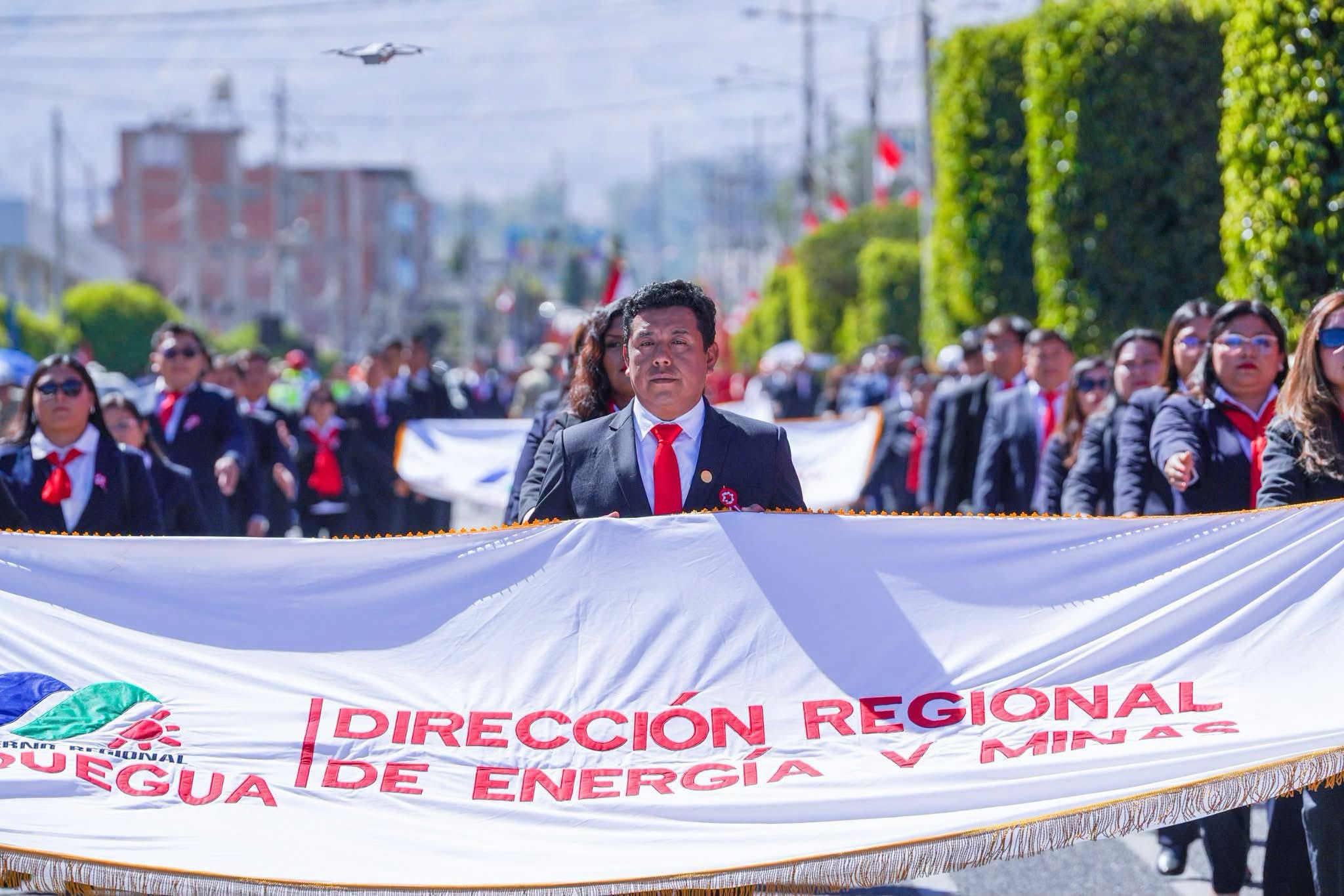 DREM participa en el desfile civico militar por fiestas patrias